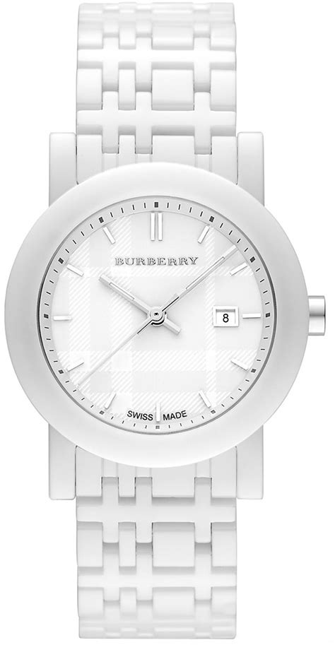 burberry ceramic watch black|Burberry watch clearance women.